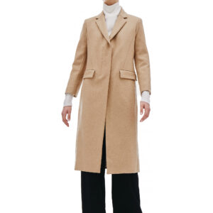 The Row Beige Wool Coat