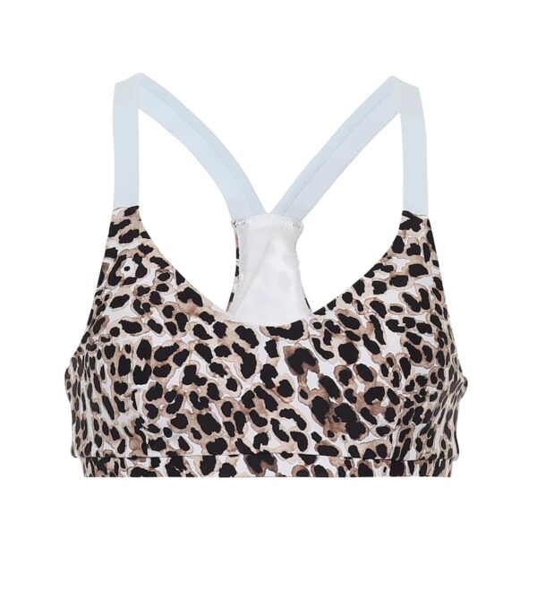 The Upside Larri leopard-print sports bra