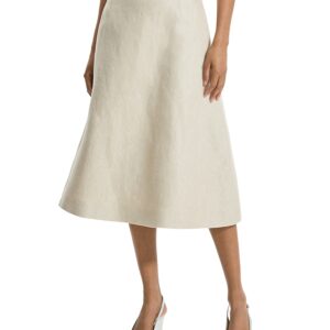 Theory High Waisted Circle Midi Skirt