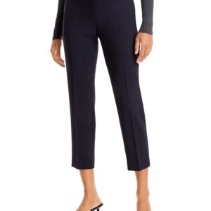 Theory Treeca Wool-Blend Cropped Pants