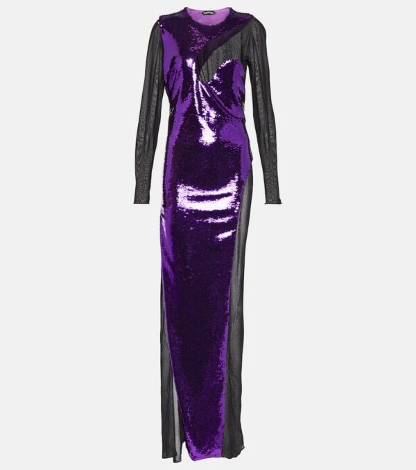 Tom Ford Sequined maxi dress