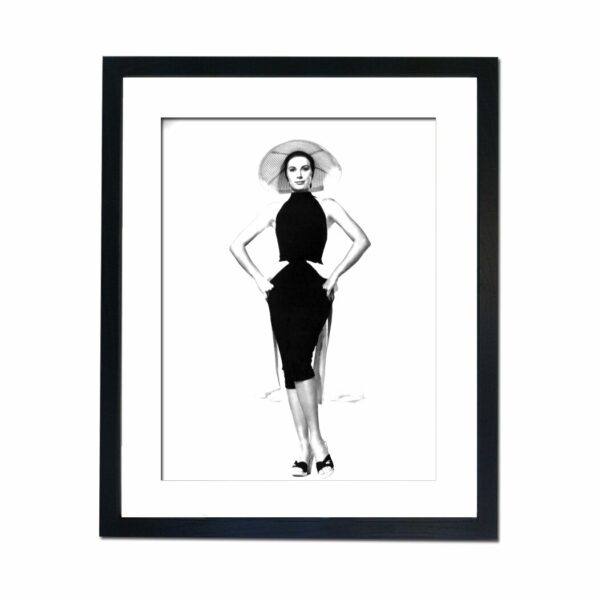 'Toreador Pants for Beach Wear with an Apron Skirt' Framed Photographic Print