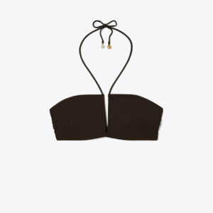 Tory Burch Halter Bandeau Bikini Top