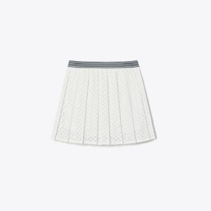 Tory Burch Laser Cut Tennis Skirt