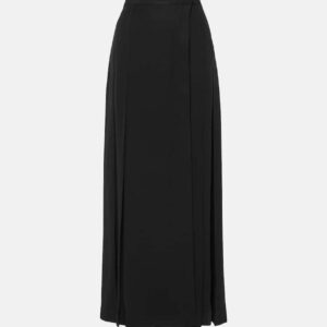 Toteme Wrap crêpe maxi skirt