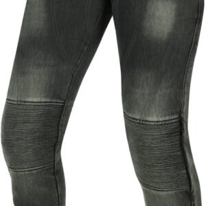 Trilobite Bella Ladies Motorcycle Jeggings, grey, Size 28 32 for Women