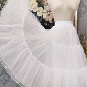 Tulle Lolita Petticoats Tiered White Lolita Skirt