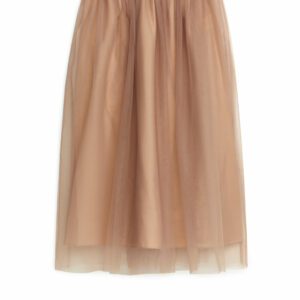 Tulle Skirt - Beige