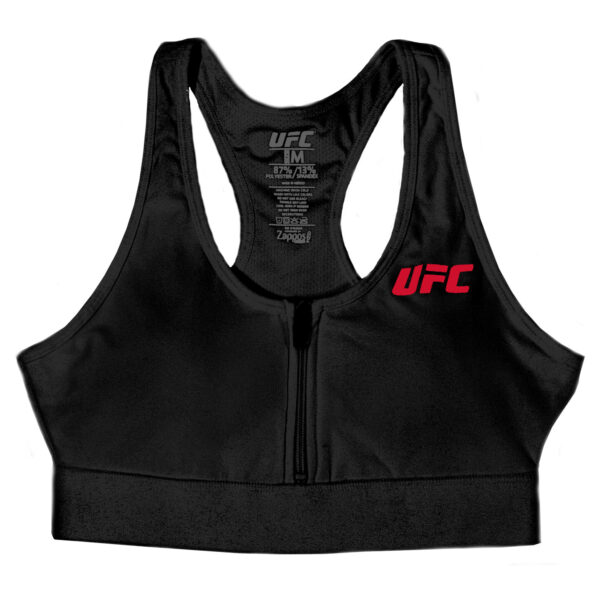 UFC Core Zip Front Sport Bra