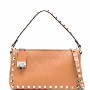 VALENTINO GARAVANI- Rockstud Small Leather Shoulder Bag