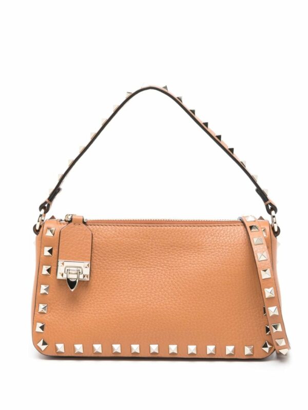 VALENTINO GARAVANI- Rockstud Small Leather Shoulder Bag