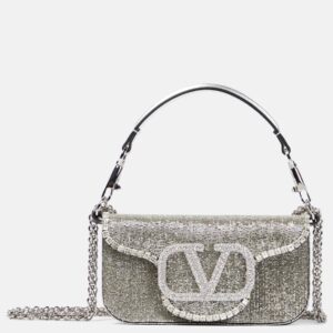 Valentino Garavani Locò Small beaded shoulder bag