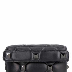 Valentino Garavani Roman Stud Quilted Leather Shoulder Bag