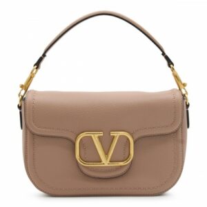 Valentino Garavani - Rose Cannelle Leather Alltime Shoulder Bag Uni