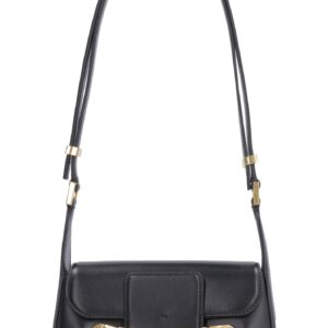 Valentino Garavani Vlogo Chain Leather Shoulder Bag