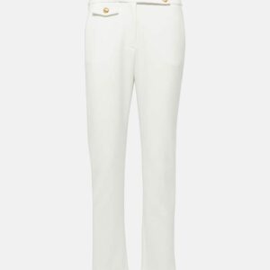 Veronica Beard Renzo mid-rise cropped slim pants