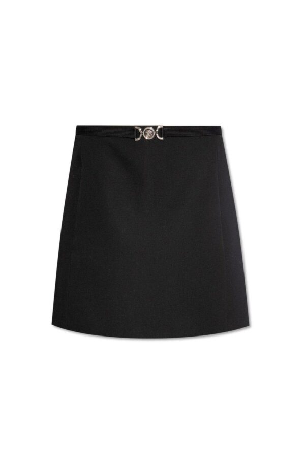 Versace Medusa 95 A-line Mini Skirt