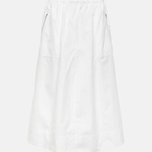 Vince Cotton cargo midi skirt