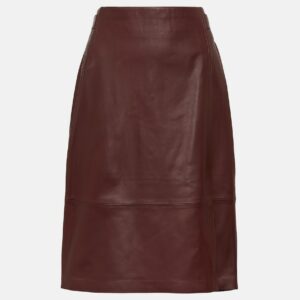 Vince Leather pencil skirt