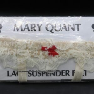 Vintage Mary Quant Nrfp Cream Garter Belt