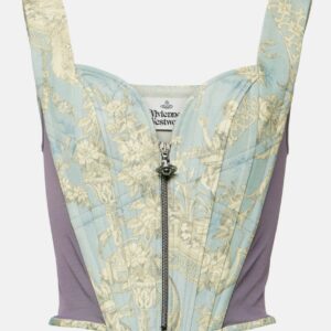 Vivienne Westwood Classic paneled toile de Jouy corset