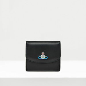 Vivienne Westwood Nappa Small Wallet Nappa Leather Black One Size Unisex