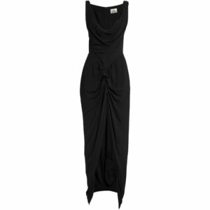 Vivienne Westwood Ruched High-Low Panther Dress