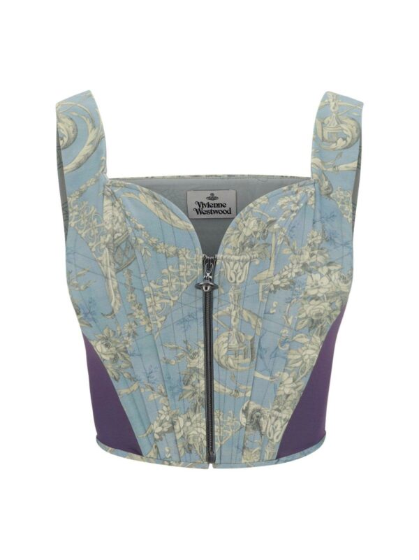 Vivienne Westwood Zip-up Corset Top