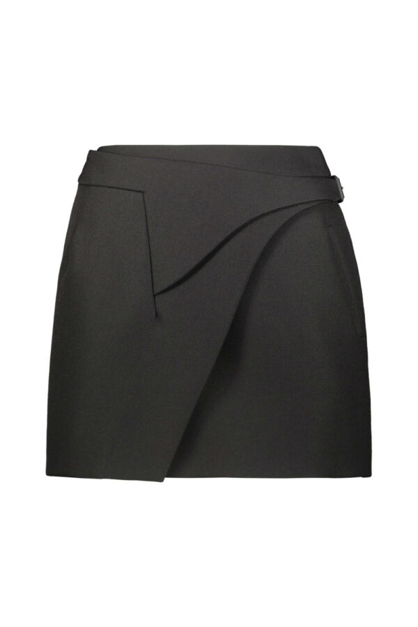 WARDROBE. NYC Wrap Skirt Mini