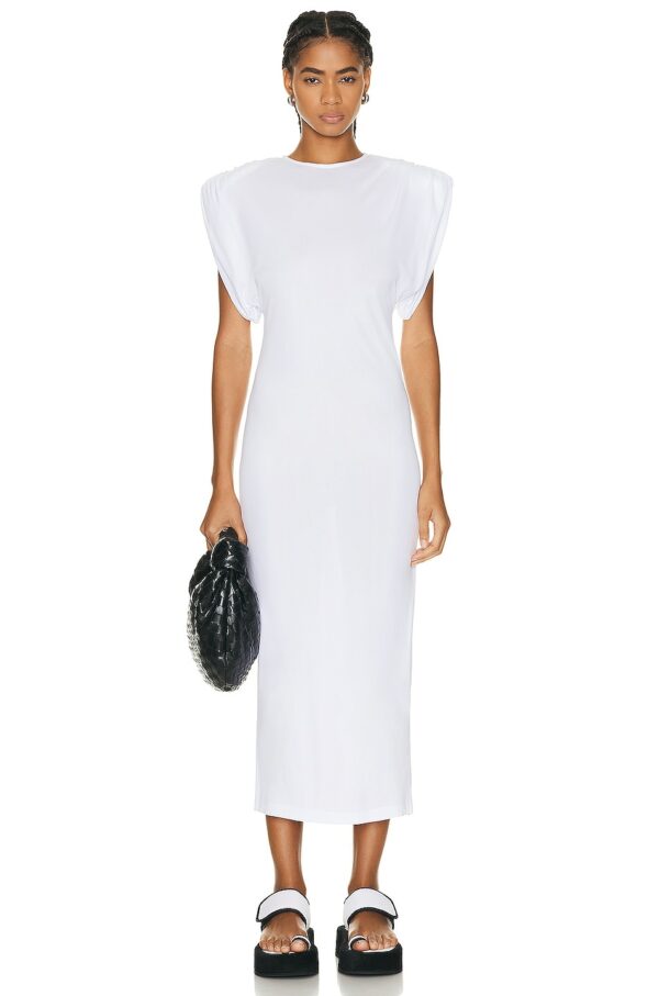 WARDROBE.NYC Sheath Dress in White - White. Size S (also in ).