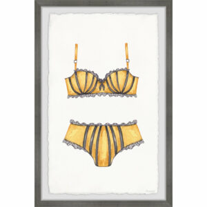 "Wear The Bikini" Framed Painting Print