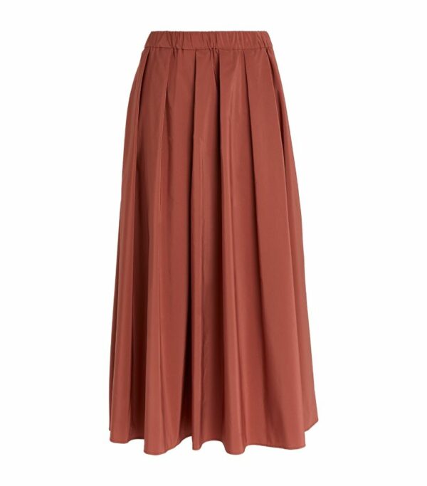 Weekend Max Mara Pleated Egidio Midi Skirt