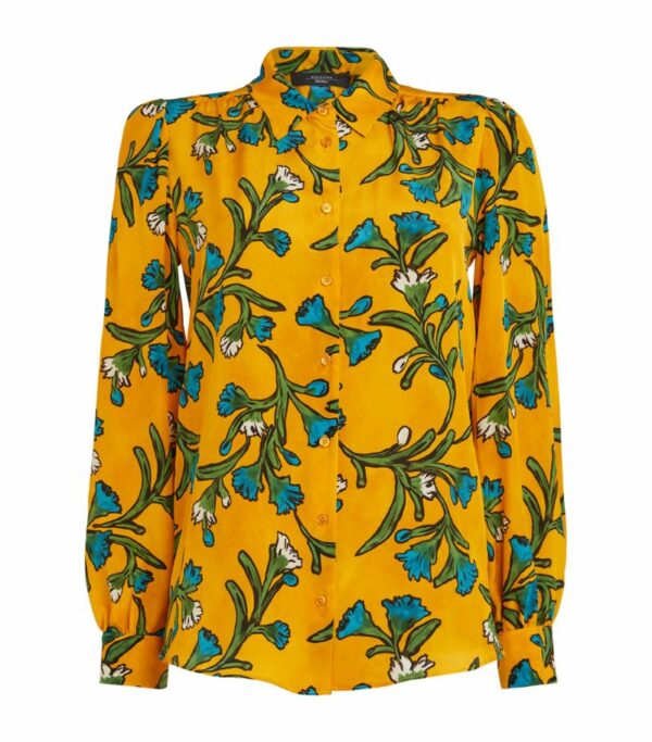 Weekend Max Mara Silk Floral Blouse