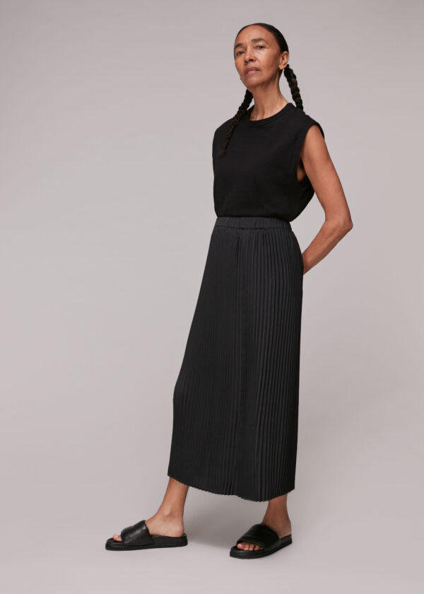 Whistles Women's Amelia Pleated Skirt