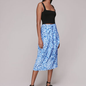 Whistles Women's Clouded Leopard Sarong Skirt