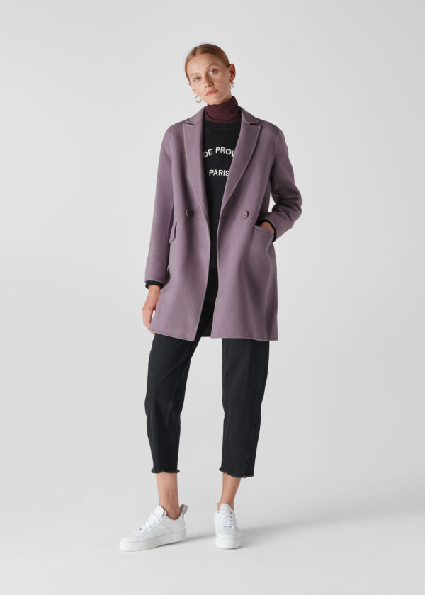 Whistles Women's Double Faced Wool Coat