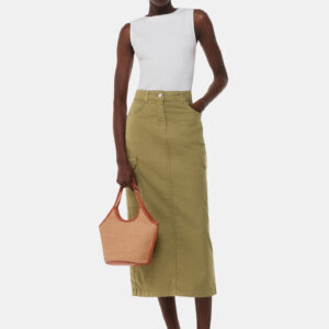 Whistles Women's Tessa Cargo Midi Skirt