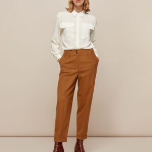 Whistles Women's Textured Pocket Blouse