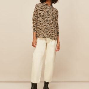 Whistles Women's Tiger Leopard Blouse