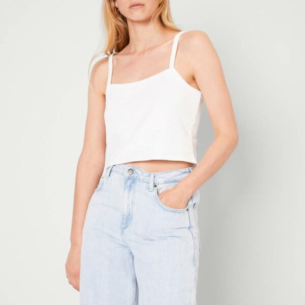 White Ekowood Tank top