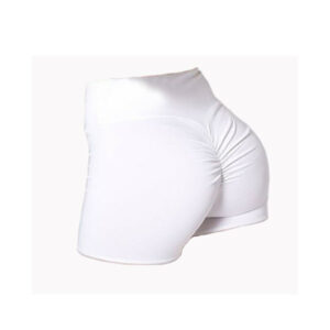 (White, S) Womens High Waist Yoga Shorts Sports Pants Casual Gym Workout