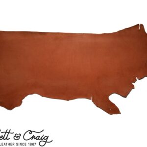 Wickett & Craig Skirting Leather, Side, Chestnut