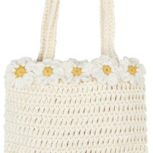 Wild Wawa Crochet Purse in White.