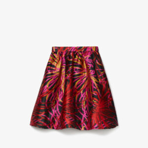 Winter Chrysanthemum Bubble Skirt