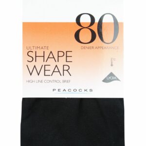 Womens 1pk 80 Denier Ultimate Shapewear Tights