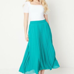 Womens Chiffon Pleated Skirt