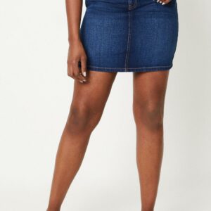 Womens Denim Mini Skirt