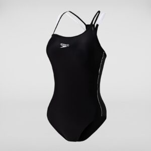 Women's Little Black Dress Multistrap Swimsuit