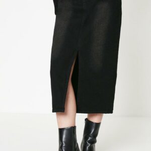 Womens Midaxi Denim Skirt