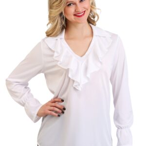 Women's Ruffled Pirate Blouse